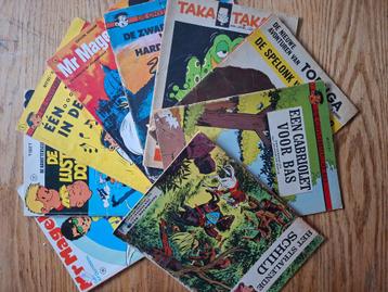 Favorietenreeks 9x ook los te koop, strips uit Kuifje blad beschikbaar voor biedingen