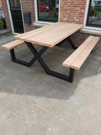 Robuuste Picknicktafel Onderstel nieuw., Ophalen, Nieuw, Rechthoekig, Hout