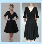 Zwarte Unique Vintage Delores swing jurk  40s 50s stijl, Kleding | Dames, Jurken, Zwart, Ophalen of Verzenden, Zo goed als nieuw