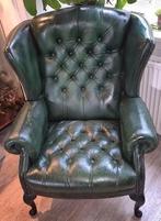 Chesterfield fauteuil, Huis en Inrichting, Ophalen, Gebruikt, Chesterfield, 75 tot 100 cm