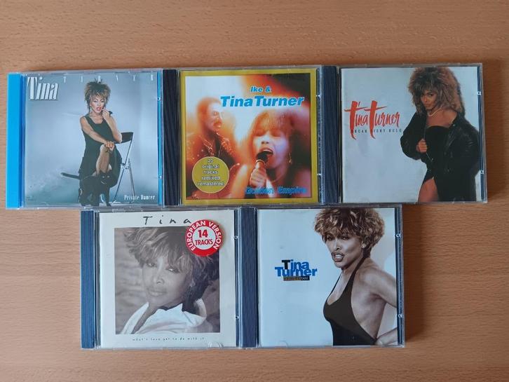 5 Mooie originele CD's van Tina Turner, Cd's en Dvd's, Cd's | Pop, Gebruikt, 2000 tot heden, Ophalen of Verzenden
