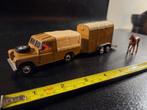 Land Rover met aanhangwagen en paard. Mooie combinatie., Ophalen of Verzenden, Gebruikt, Overige typen, Corgi