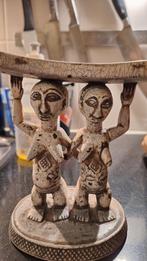 Afrikaanse kunst Luba neksteun, Antiek en Kunst, Ophalen of Verzenden