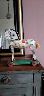 OUD BROCANT   .......  HOUTEN  ...  SPEELGOED PAARD, Ophalen of Verzenden