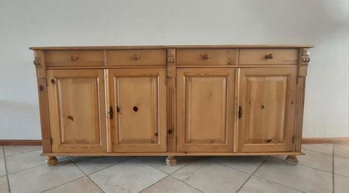 Grenen Dressoir met Lades en Deuren, Huis en Inrichting, Kasten | Buffetkasten, Gebruikt, 100 tot 150 cm, 150 tot 200 cm, 25 tot 50 cm