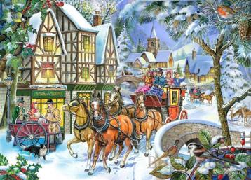 House of Puzzles - Snow Coach - 500XL stukjes beschikbaar voor biedingen