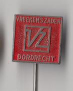 Dordrecht Vreeken's Zaden speldje, Gebruikt, Niet vindbaar, Niet vindbaar, Speldje of Pin