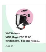 Roze - kinderhelm - met garantie, Ophalen of Verzenden, Zo goed als nieuw