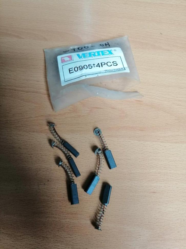 Vertex E0905 6x koolstofborstel 4x6x16, Doe-het-zelf en Verbouw, Gereedschap | Machine-onderdelen en Toebehoren, Nieuw, Ophalen of Verzenden