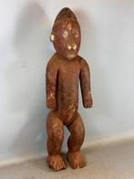 250906 Antiek Afrikaans Tiv mannelijk figuur uit Nigeria., Antiek en Kunst, Kunst | Beelden en Houtsnijwerken, Ophalen of Verzenden
