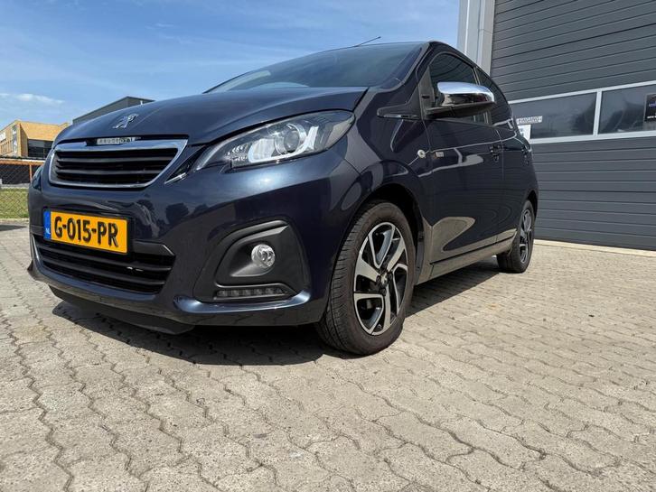 Peugeot 108 1.0 met airco, Auto's, Peugeot, Bedrijf, Te koop, Benzine, Euro 6, B, Hatchback, Handgeschakeld, Geïmporteerd, Blauw