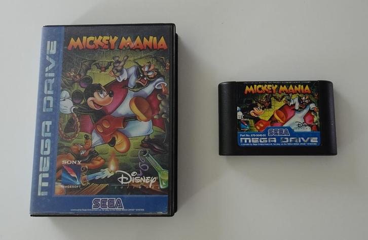 Mickey Mania voor Sega Mega Drive, Spelcomputers en Games, Games | Sega, Zo goed als nieuw, Mega Drive, Ophalen