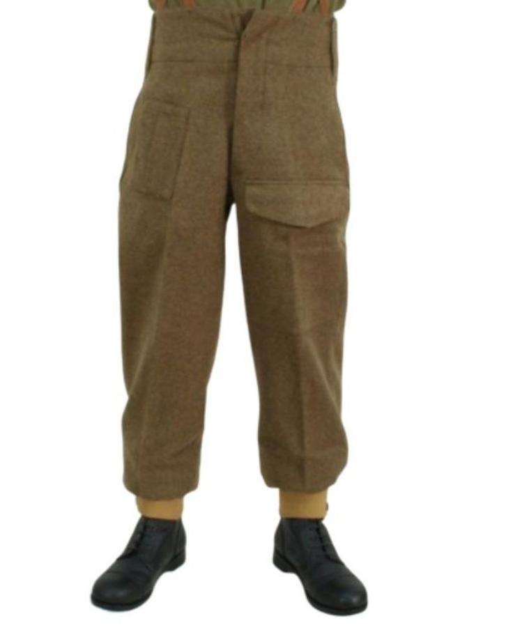 1937 bd battledress wool trouser, Verzamelen, Militaria | Tweede Wereldoorlog, Landmacht, Engeland, Ophalen of Verzenden
