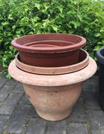Grote bloempotten kunsstofpot diverse voor grote tuinplanten, Tuin en Terras, Bloempotten, Ophalen of Verzenden, Zo goed als nieuw