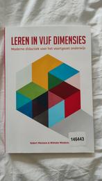 Robert Marzano - Leren in vijf dimensies, Boeken, Gelezen, Ophalen of Verzenden, Robert Marzano; Wietske Miedema