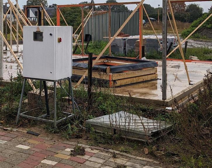 Bouwstroomkast en waterput, Doe-het-zelf en Verbouw, Overige Doe-het-zelf en Verbouw, Gebruikt, Ophalen