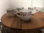4 mokjes alpine spring, Huis en Inrichting, Keuken | Servies, Ophalen of Verzenden, Zo goed als nieuw, Overige stijlen, Kop(pen) en/of Schotel(s)