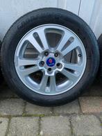 Saab 9-3 originele lichtmetalen velgen5 spaak open alu 57, Ophalen of Verzenden, Saab