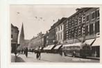 ARNHEM STEENSTRAAT TORENSPITS FIETSERS TROLLEYBUS OOSTERBEEK, Verzamelen, Ansichtkaarten | Nederland, Ophalen of Verzenden, 1940 tot 1960