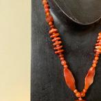 Carneool dzi bead amulet beschermt geluk power magie uniek, Sieraden, Tassen en Uiterlijk, Kettingen, Nieuw, Oranje, Ophalen of Verzenden