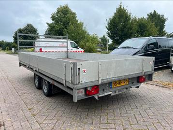 Hulco Medax-2 406x200 Plateauwagen rijplaten 3000KG tandem beschikbaar voor biedingen
