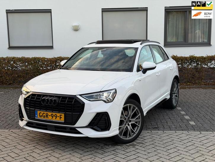 Audi Q3 35 TFSI edition one PANO AUTO S-LINE FULLL 2020, Auto's, Audi, Bedrijf, Te koop, Q3, ABS, Achteruitrijcamera, Adaptive Cruise Control