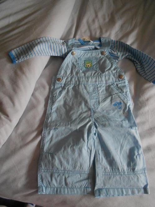 blauw jongens setje tuinbroek voor de zomer maat 68 NIEUW, Kinderen en Baby's, Babykleding | Maat 68, Nieuw, Jongetje, Broekje