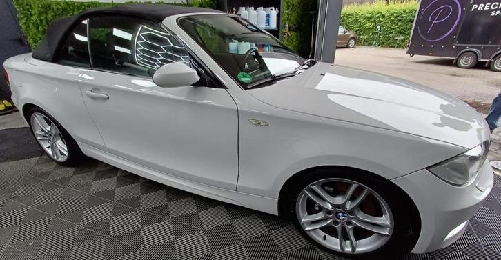 BMW 1-Serie 3.0 135I Cabrio AUT 2008 Wit (winterproject?), Auto's, BMW, Particulier, 1-Serie, ABS, Adaptieve lichten, Airbags