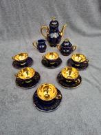 Servies echt kobalt, Ophalen