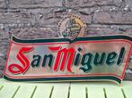 Reclamebord San Miguel Cerveza, Ophalen of Verzenden, Nieuw, Reclamebord, Plaat of Schild, Overige merken