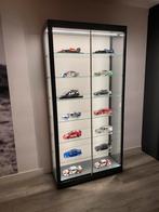 Prachtige en professionele vitrinekast !, Huis en Inrichting, Ophalen, 100 tot 150 cm, 200 cm of meer, 25 tot 50 cm