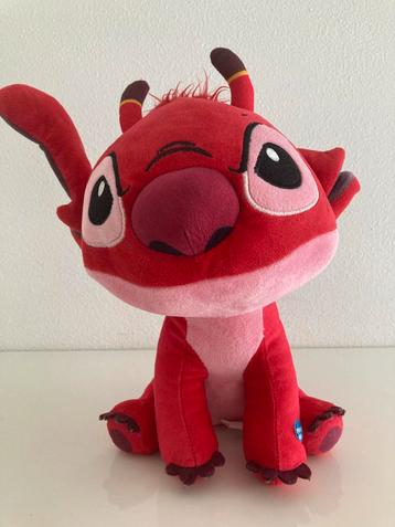 Disney Stitch Rode Knuffel Leroy 25 cm beschikbaar voor biedingen