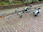 Boot trailer aanhanger kar rib rubberboot motorboot 3,30 M., Watersport en Boten, Ophalen, Minder dan 1500 kg, Gebruikt, Verstelbare verlichting