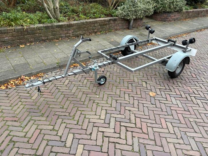 Boot trailer aanhanger kar rib rubberboot motorboot 3,30 M., Watersport en Boten, Boottrailers, Gebruikt, Overige typen, Minder dan 1500 kg