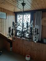 Kroonluchter, Ophalen of Verzenden, Zo goed als nieuw, Metaal, Klassiek/landelijk