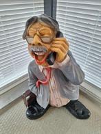 Kunststof beeld - Bellende man, Ophalen, Gebruikt, Mens