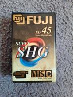 Fuji ec-45 SHG videocassette (nieuw,geseald), Audio, Tv en Foto, Videocamera's Analoog, Ophalen of Verzenden, VHS-C of SVHS-C