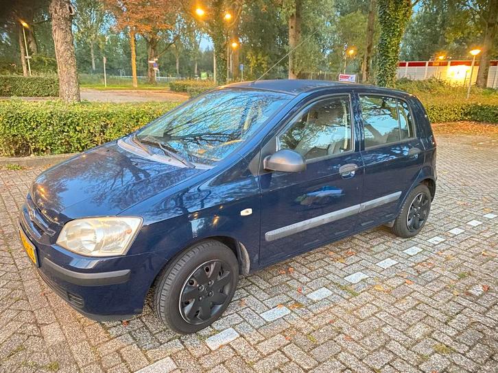 Hyundai Getz 1.1 5DRS 2005 Blauw, Auto's, Hyundai, Particulier, Getz, Benzine, B, Hatchback, Handgeschakeld, Origineel Nederlands