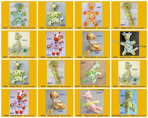 Giraffe Giraf Tiamo Prenatal Happy Horse ea merken, Kinderen en Baby's, Speelgoed | Knuffels en Pluche, Zo goed als nieuw, Overige typen
