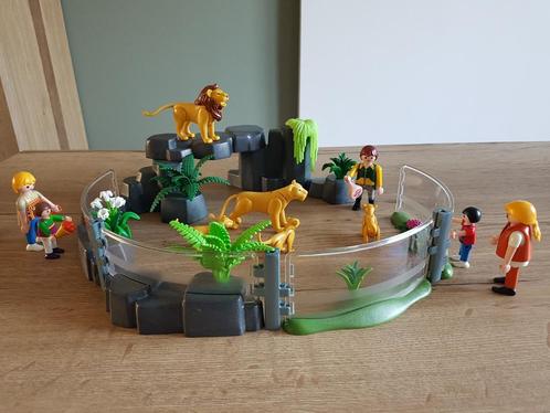 Leeuwenverblijf met rotsen, Kinderen en Baby's, Speelgoed | Playmobil, Zo goed als nieuw, Complete set, Ophalen