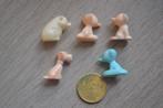 5 vintage mini dieren figuurtjes Margarine Union, Verzenden, Gebruikt