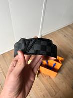 Louis Vuitton Riem 105cm - Zwart/Grijs, Kleding | Dames, Riemen en Ceinturen, Ophalen of Verzenden, Zo goed als nieuw, Zwart, 100 cm of meer
