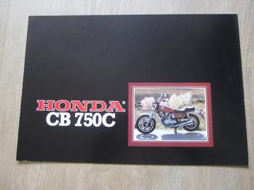Honda CB 750 C brochure folder 1982 ? beschikbaar voor biedingen