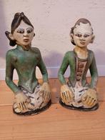 Javaanse Loro Blonyo terracotta Beelden 30 cm, Antiek en Kunst, Ophalen of Verzenden