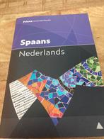 PRISMA WOORDENBOEK SPAANS NEDERLANDS, Ophalen, Zo goed als nieuw, Prisma of Spectrum, Nederlands