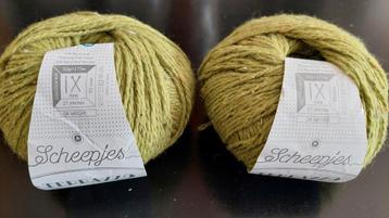 2 bollen Scheepjes terrazo groen haakgaren breigaren beschikbaar voor biedingen