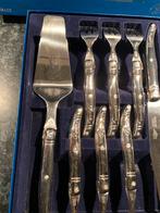 Franse taartset bestek Laguiole rvs inox, Ophalen of Verzenden