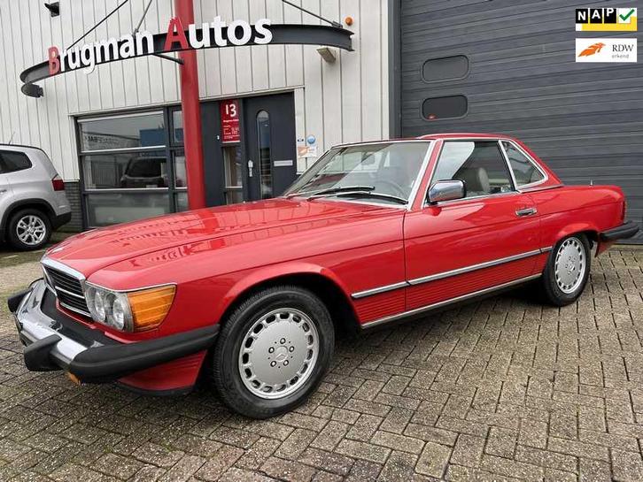 Mercedes-Benz SL-klasse 560 SL, Auto's, Mercedes-Benz, Bedrijf, Te koop, SL, ABS, Airconditioning, Cruise Control, Elektrische ramen