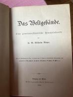 Das Weltgebäude ; Eine gemeinverständliche Himmelskunde. 🪐, Antiek en Kunst, Ophalen, Zie beschrijving