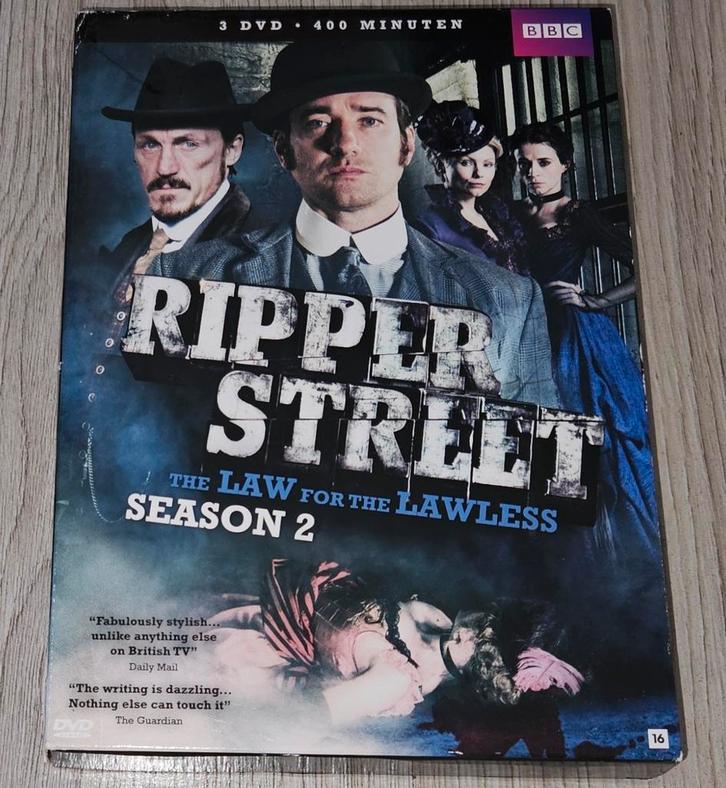 Ripper Street - Seizoen 2 - 3DVD Box, Cd's en Dvd's, Dvd's | Tv en Series, Zo goed als nieuw, Drama, Boxset, Vanaf 16 jaar, Ophalen of Verzenden